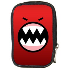 Funny Angry Compact Camera Leather Case by Ket1n9