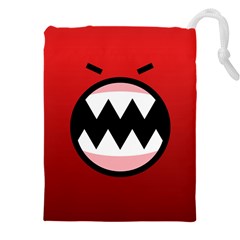 Funny Angry Drawstring Pouch (5xl) by Ket1n9