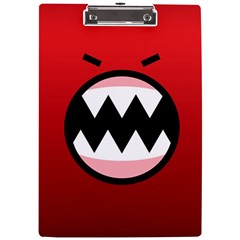 Funny Angry A4 Acrylic Clipboard