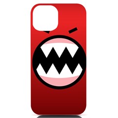 Funny Angry Iphone 14 Black Uv Print Case by Ket1n9