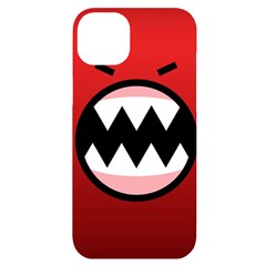 Funny Angry Iphone 14 Plus Black Uv Print Case by Ket1n9