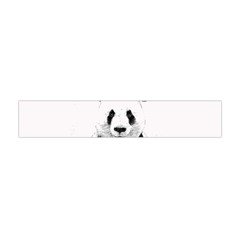 Panda Love Heart Premium Plush Fleece Scarf (mini) by Ket1n9