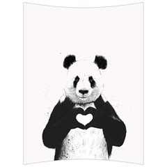 Panda Love Heart Back Support Cushion by Ket1n9