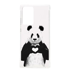 Panda Love Heart Samsung Galaxy Note 20 Ultra Tpu Uv Case by Ket1n9