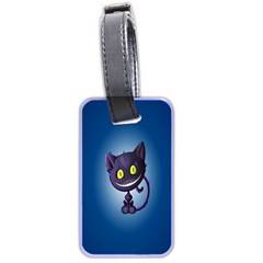 Cats Funny Luggage Tag (two Sides) by Ket1n9