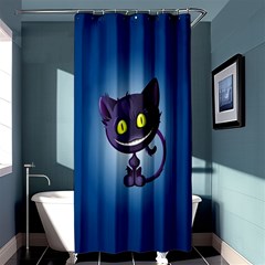 Cats Funny Shower Curtain 36  X 72  (stall)  by Ket1n9