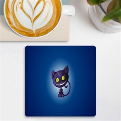 Cats Funny Uv Print Square Tile Coaster  by Ket1n9