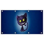 Cats Funny Banner and Sign 7  x 4  Front