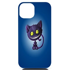 Cats Funny Iphone 14 Black Uv Print Case by Ket1n9