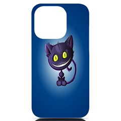 Cats Funny Iphone 14 Pro Black Uv Print Case by Ket1n9