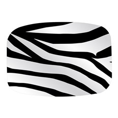 White Tiger Skin Mini Square Pill Box by Ket1n9