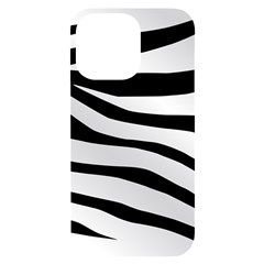 White Tiger Skin Iphone 14 Pro Max Black Uv Print Case by Ket1n9