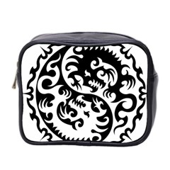 Ying Yang Tattoo Mini Toiletries Bag (two Sides) by Ket1n9