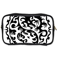 Ying Yang Tattoo Toiletries Bag (two Sides) by Ket1n9