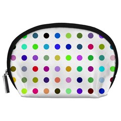 Circle Pattern(1) Accessory Pouch (large) by Ket1n9