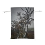 Nature s Resilience: Tierra del Fuego Forest, Argentina Lightweight Drawstring Pouch (S) Front