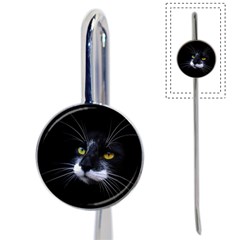 Face Black Cat Book Mark by Ket1n9