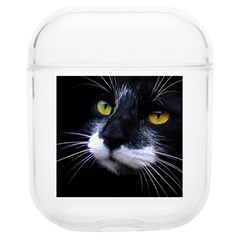 Face Black Cat Airpods 1/2 Case by Ket1n9