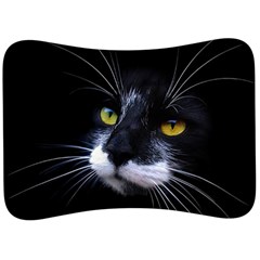 Face Black Cat Velour Seat Head Rest Cushion by Ket1n9