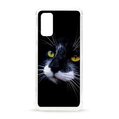 Face Black Cat Samsung Galaxy S20 6 2 Inch Tpu Uv Case by Ket1n9