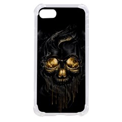 Art Fiction Black Skeletons Skull Smoke Iphone Se by Ket1n9