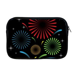 Fireworks With Star Vector Apple Macbook Pro 17  Zipper Case by Ket1n9