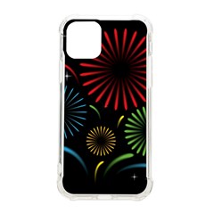 Fireworks With Star Vector Iphone 11 Pro 5 8 Inch Tpu Uv Print Case by Ket1n9