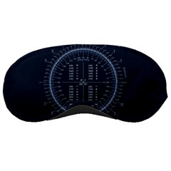 Minimalistic Knowledge Mathematics Trigonometry Sleep Mask by Ket1n9