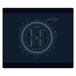 Minimalistic Knowledge Mathematics Trigonometry Premium Plush Fleece Blanket (Small) 50 x40  Blanket Front