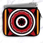 Toraja Pattern Pa barre Allo Apple iPad 2/3/4 Zipper Cases Front