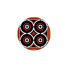 Toraja Pattern Ne limbongan Golf Ball Marker (10 Pack) by Ket1n9