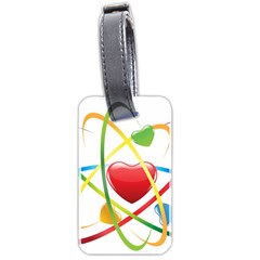 Love Luggage Tag (two Sides) by Ket1n9