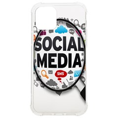 Social Media Computer Internet Typography Text Poster Iphone 12/12 Pro Tpu Uv Print Case by Ket1n9