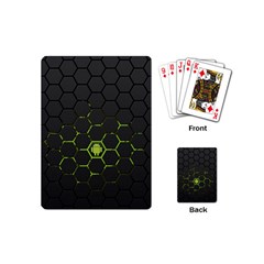 Green Android Honeycomb Gree Playing Cards Single Design (Mini)