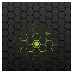 Green Android Honeycomb Gree Lightweight Scarf  by Ket1n9