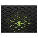 Green Android Honeycomb Gree Premium Plush Fleece Blanket (Extra Small) 40 x30  Blanket Front