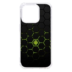 Green Android Honeycomb Gree Iphone 14 Pro Tpu Uv Print Case