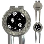 Skull Pattern 3-in-1 Golf Divots Front