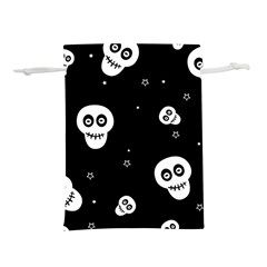 Skull Pattern Lightweight Drawstring Pouch (s)