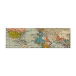 Vintage World Map Sticker (Bumper) Front