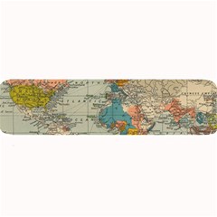 Vintage World Map Large Bar Mat by Ket1n9