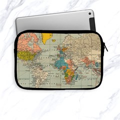 Vintage World Map Apple Ipad Mini Zipper Cases by Ket1n9