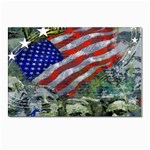 Usa United States Of America Images Independence Day Postcard 4 x 6  (Pkg of 10) Front