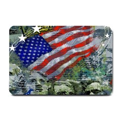 Usa United States Of America Images Independence Day Small Doormat by Ket1n9