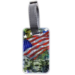 Usa United States Of America Images Independence Day Luggage Tag (two Sides) by Ket1n9