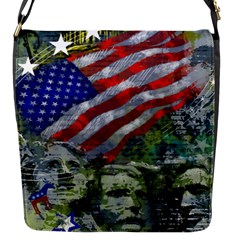 Usa United States Of America Images Independence Day Flap Closure Messenger Bag (s) by Ket1n9