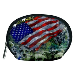 Usa United States Of America Images Independence Day Accessory Pouch (medium) by Ket1n9