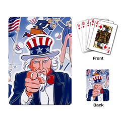 United States Of America Images Independence Day Playing Cards Single Design (rectangle)