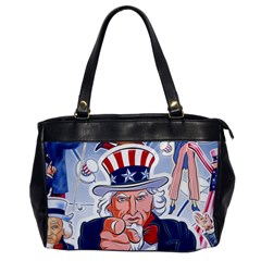 United States Of America Images Independence Day Oversize Office Handbag by Ket1n9