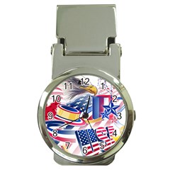 Independence Day United States Of America Money Clip Watches by Ket1n9